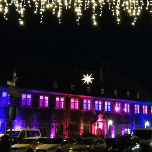 Herrnhuter Stern Schlossplatz