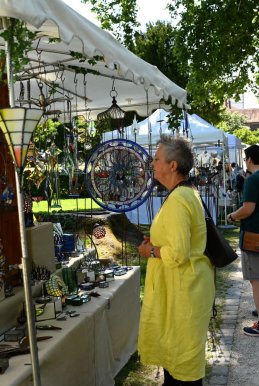 Kunsthandwerkermarkt Stand